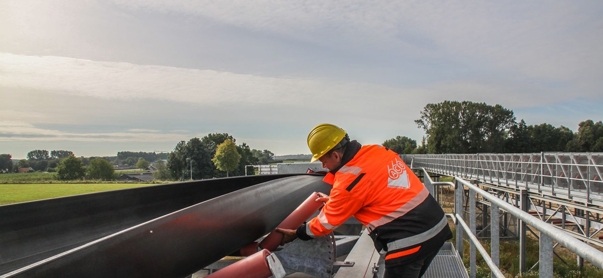 Transportbandmonteur